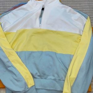 L.A hearts quarter zip